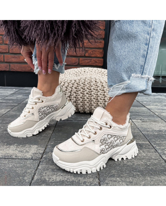 Béžové zateplené tenisky-324428-20