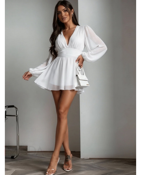 Biely sukňový overal-326582-20