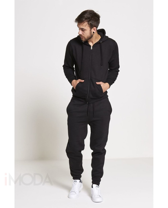 Čierna zateplená tepláková súprava-245959-20