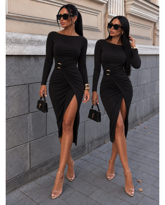 Čierne midi šaty-330596-20