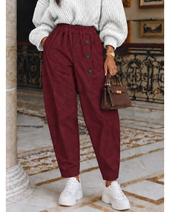 Bordové nohavice-331159-20