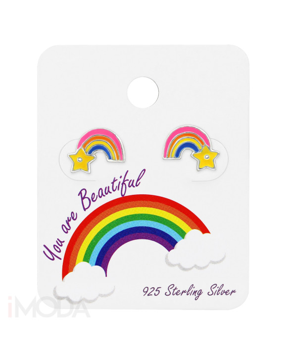 Detské strieborné náušnice