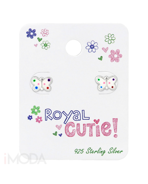 Detské strieborné náušnice