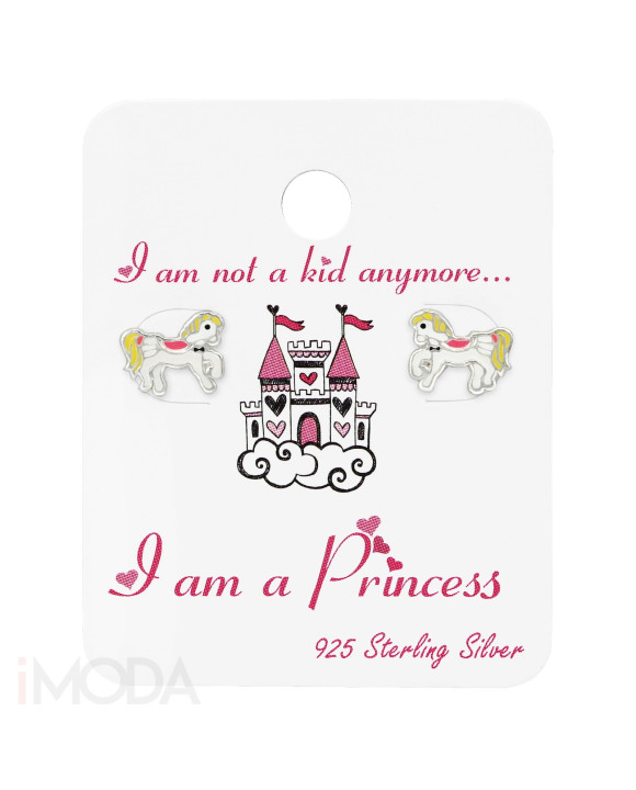 Detské strieborné náušnice