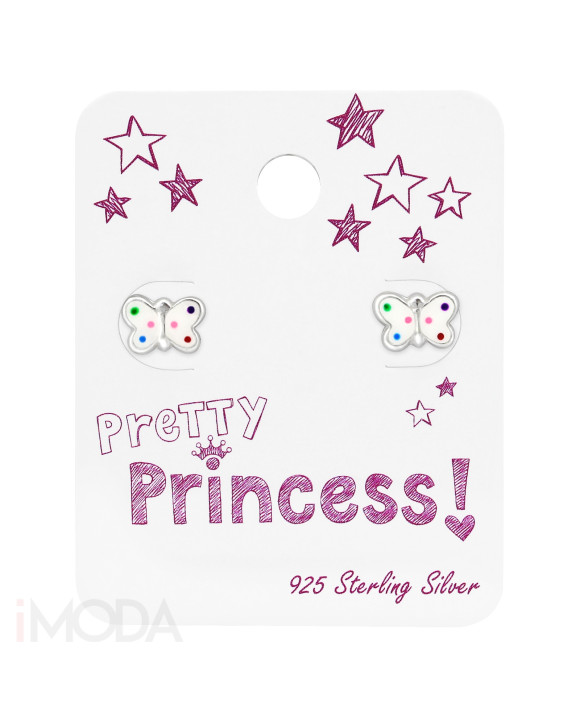 Detské strieborné náušnice