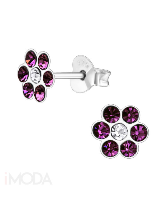 Strieborné KVETINKY-294553-20