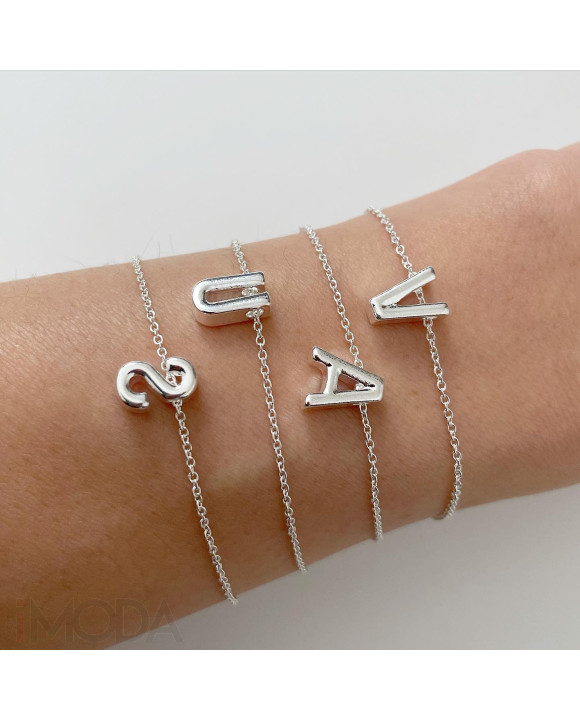 Dámsky náramok s písmenkom-234238-20