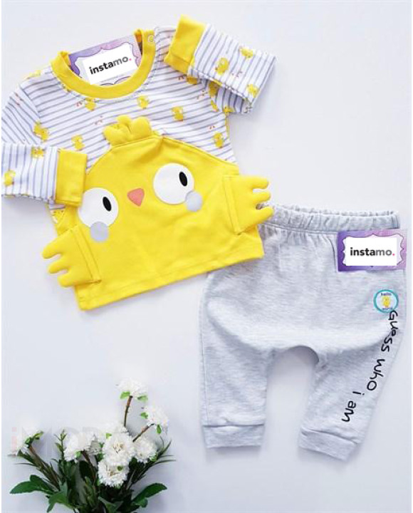 Žlto-sivá dvojdielna súprava-248629-20