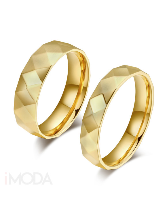 Dámska pozlátená obrúčka