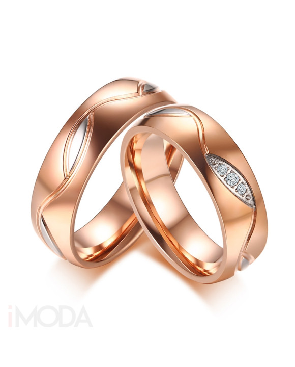 Dámska obrúčka Rosé Gold