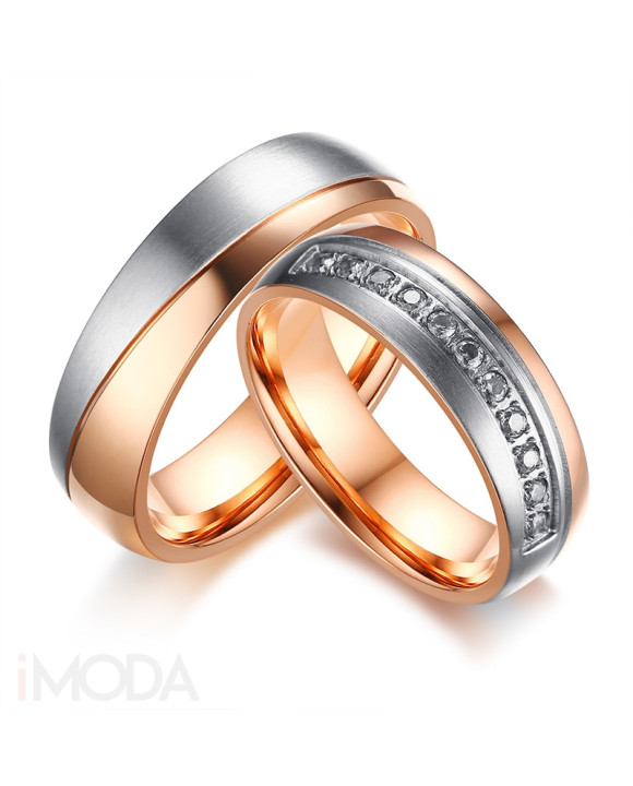 Dámska oceľová obrúčka