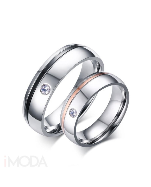 Dámska oceľová obrúčka