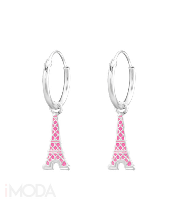 Strieborné náušnice Paris-313560-20