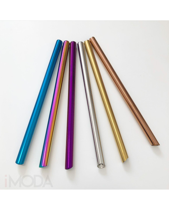 Kovová slamka skosená na smoothie-238176-20