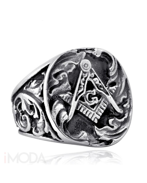 Pánsky oceľový prsteň