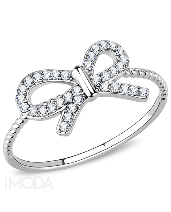 Dámsky oceľový prsteň  