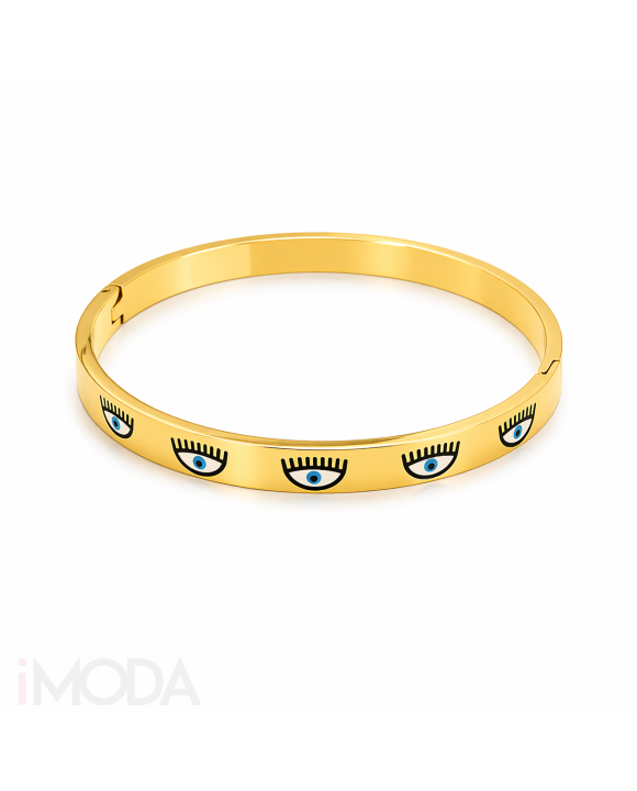 Dámsky oceľový náramok Evil eye-311711-20