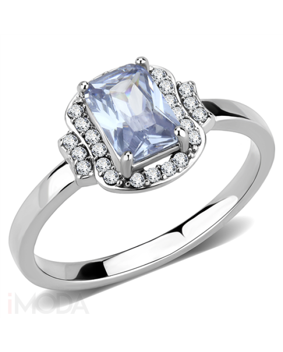 Dámsky oceľový prsteň