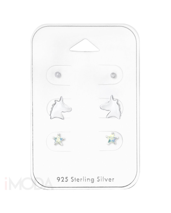 Detský set náušníc jednorožec-231099-20