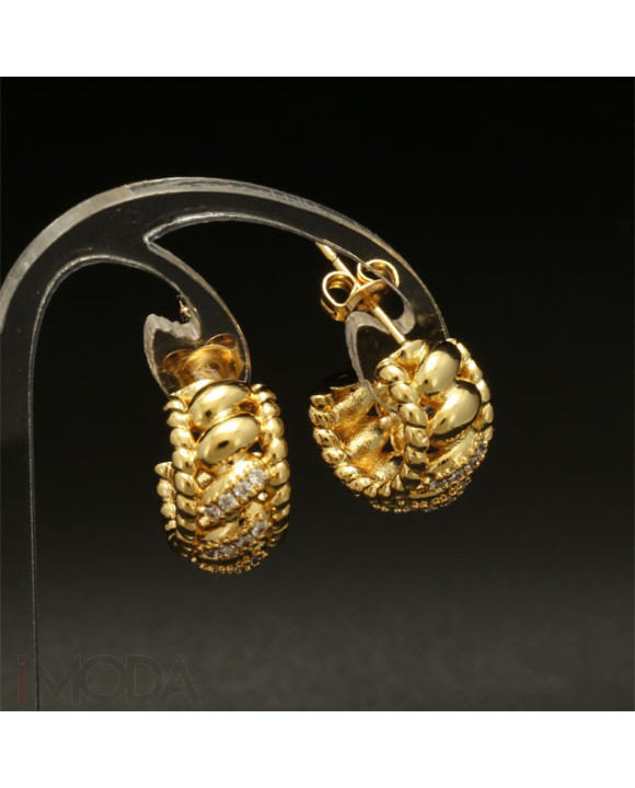 Dámske pozlátené náušnice-273756-20