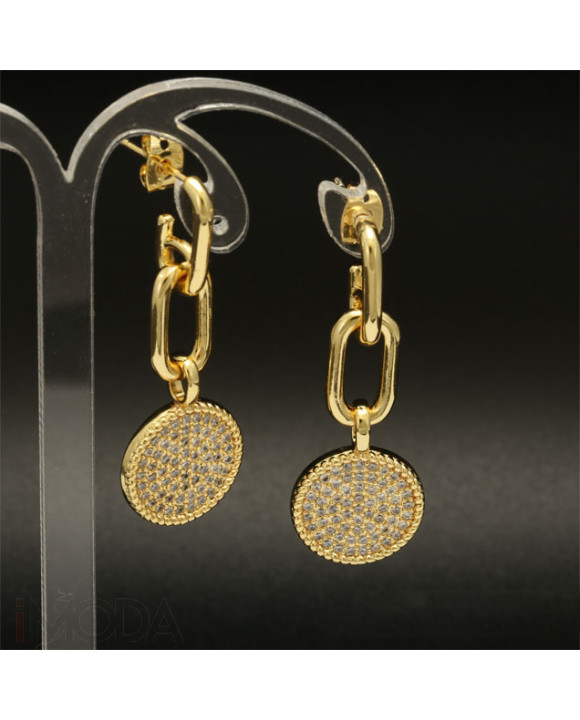 Dámske pozlátené náušnice-273814-20