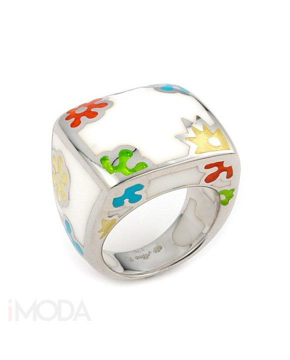 Exkluzívny strieborný prsteň