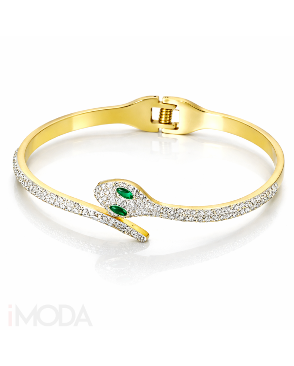 Dámsky oceľový náramok had-321943-20