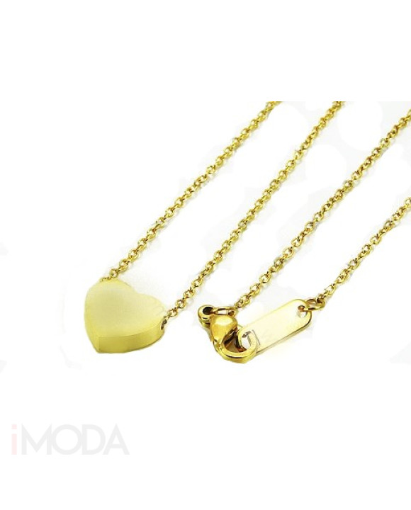 Pozlátený náhrdelník so srdiečkom-197182-20