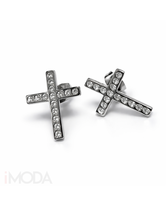 Dámske oceľové náušnice-106587-20