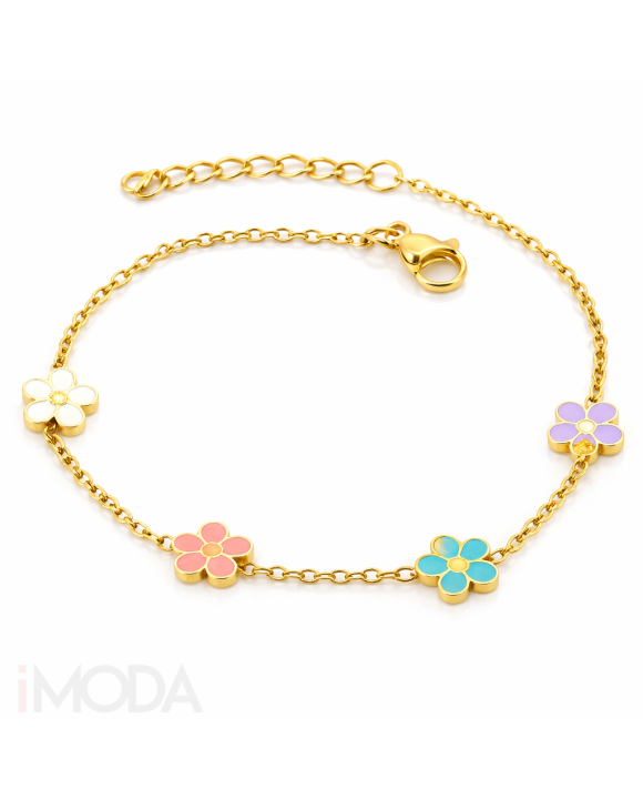 Dámsky náramok s kvetmi-321933-20