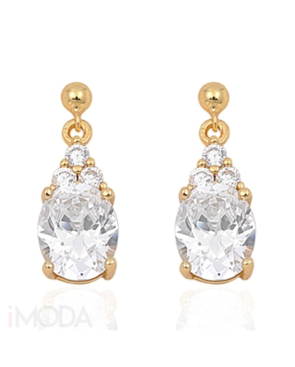 Strieborné náušnice pozlátené-292831-20