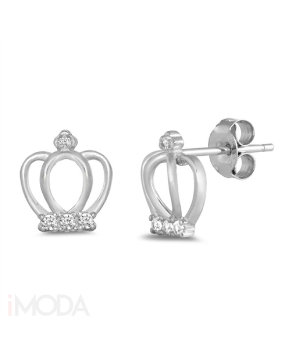 Strieborné náušnice koruna-292926-20