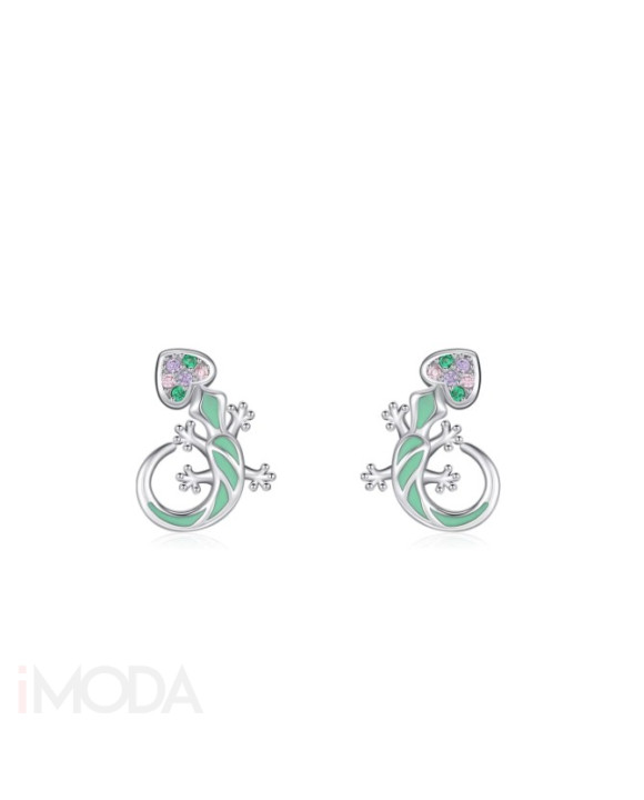 Strieborné náušnice Jašterička-320870-20