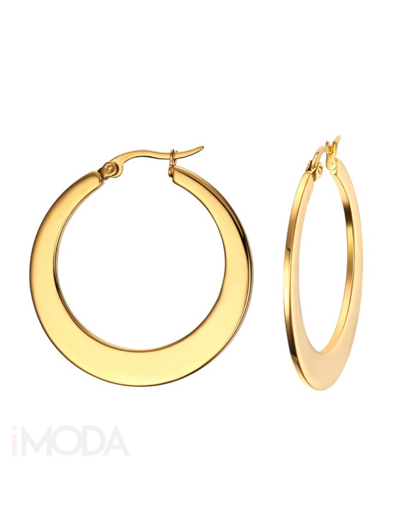 Dámske oceľové náušnice