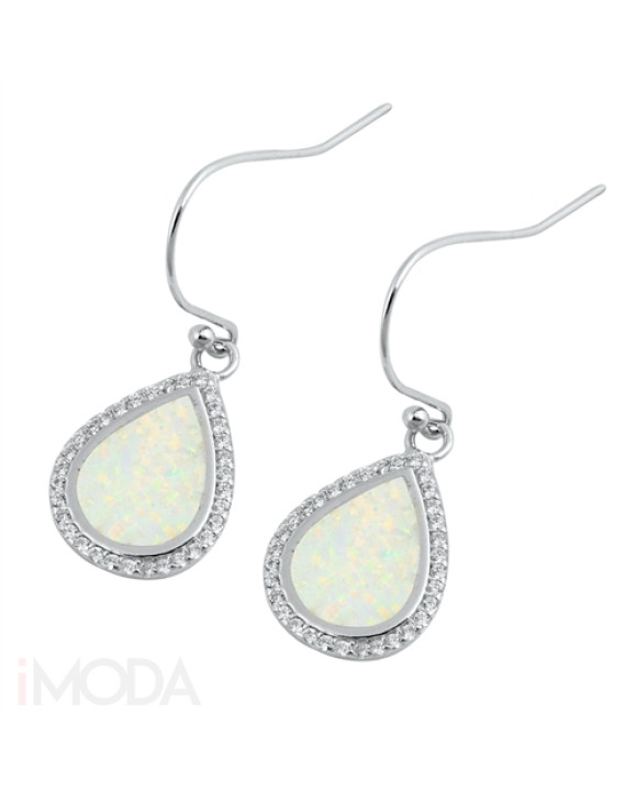Strieborné opálové náušnice-164462-20