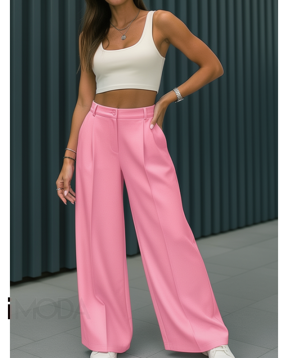 Ružové široké nohavice-326080-20