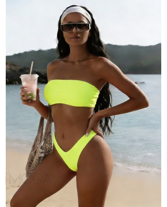 Žlté dvojdielne plavky-325732-20