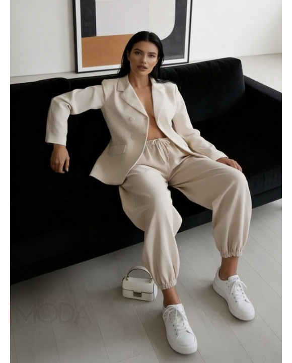 Svetlohnedý nohavicový komplet-325724-20