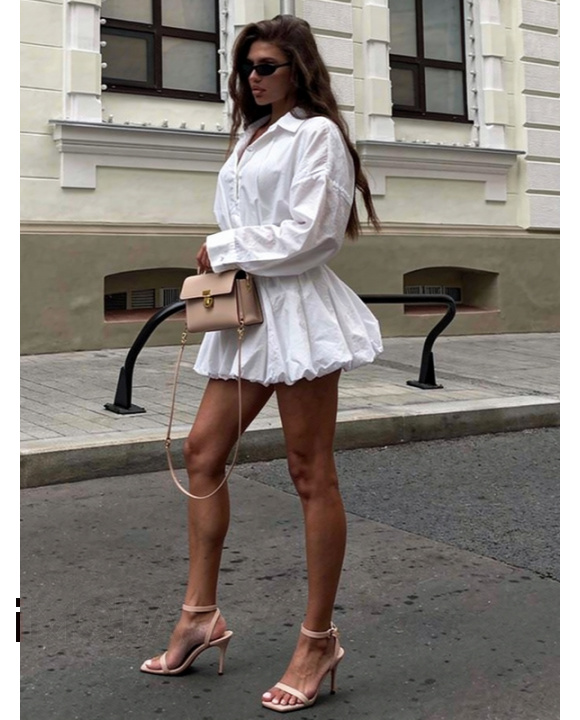 Biele puffy šaty-325764-20