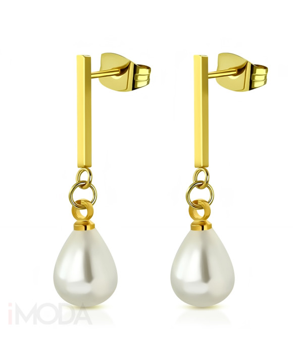 Dámske oceľové náušnice