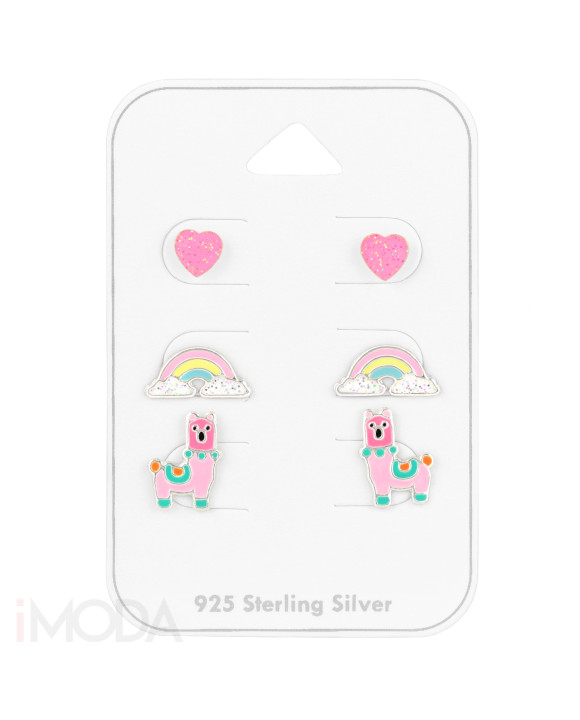 Set strieborných náušníc mix-294766-20