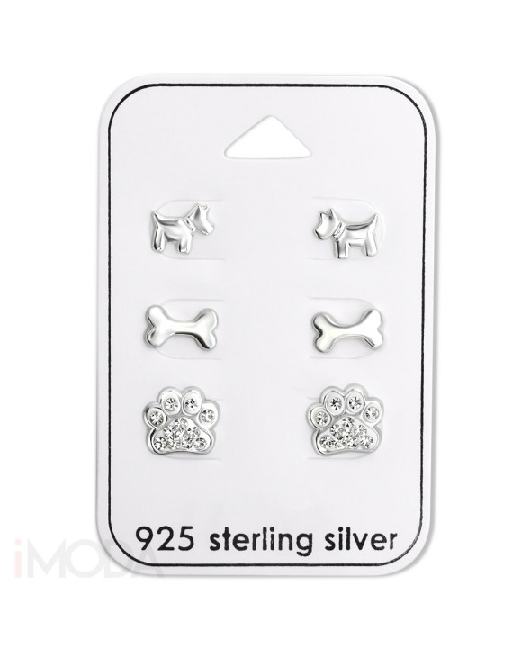 Set strieborných náušníc-294724-20