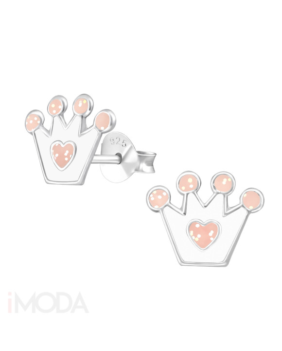 Strieborné náušnice korunka-313516-20