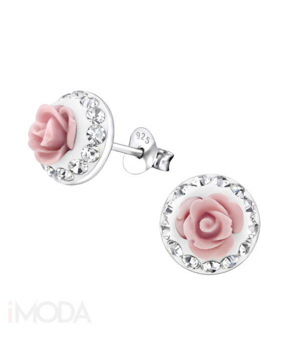 Strieborné náušnice RUŽA-294550-20