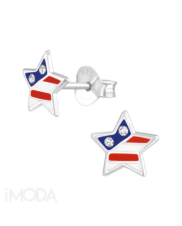 Strieborné náušnice hviezda-231936-20