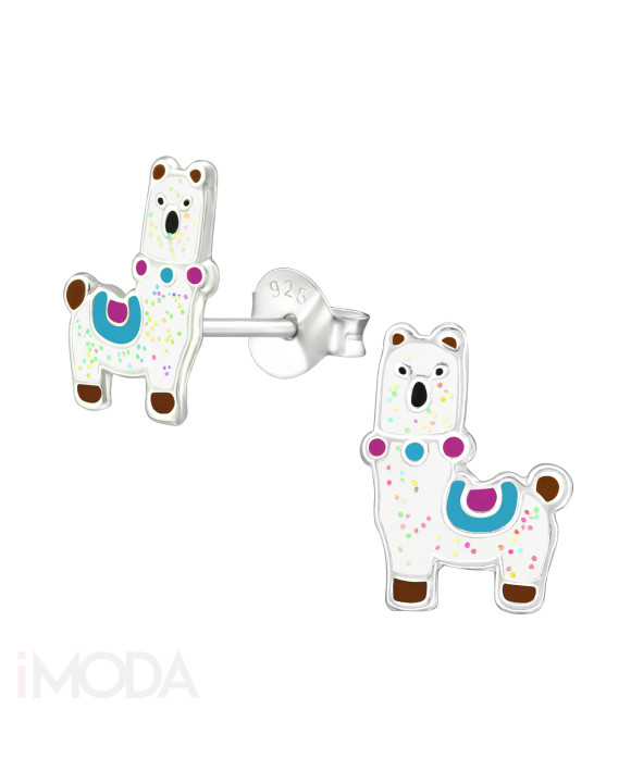 Strieborné náušnice lama-294630-20