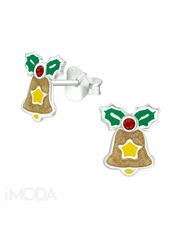 Strieborné náušnice Vianoce-294917-20