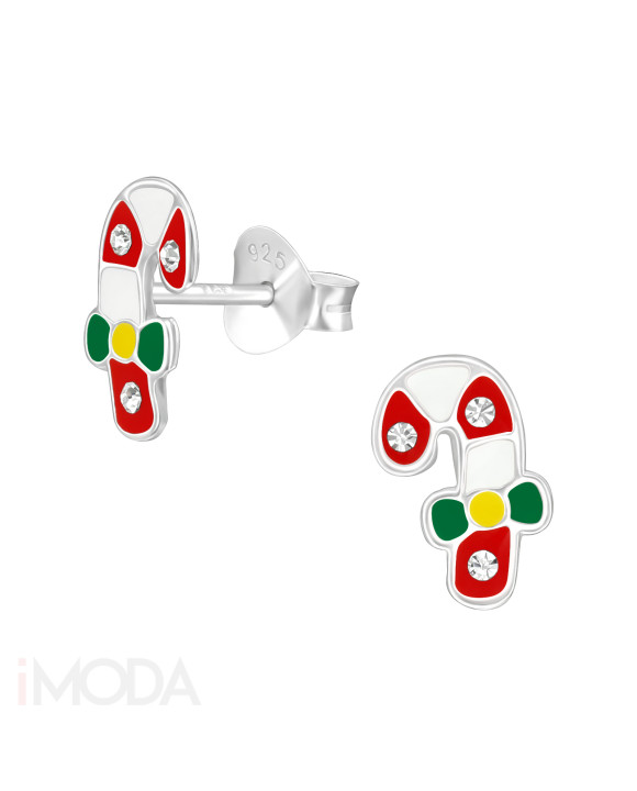 Strieborné náušnice Vianoce-294918-20