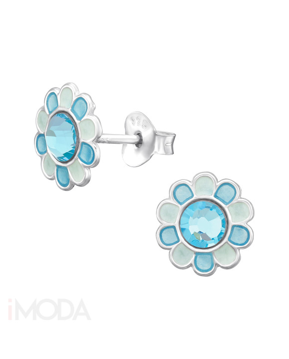 Strieborné náušnice kvet-294627-20