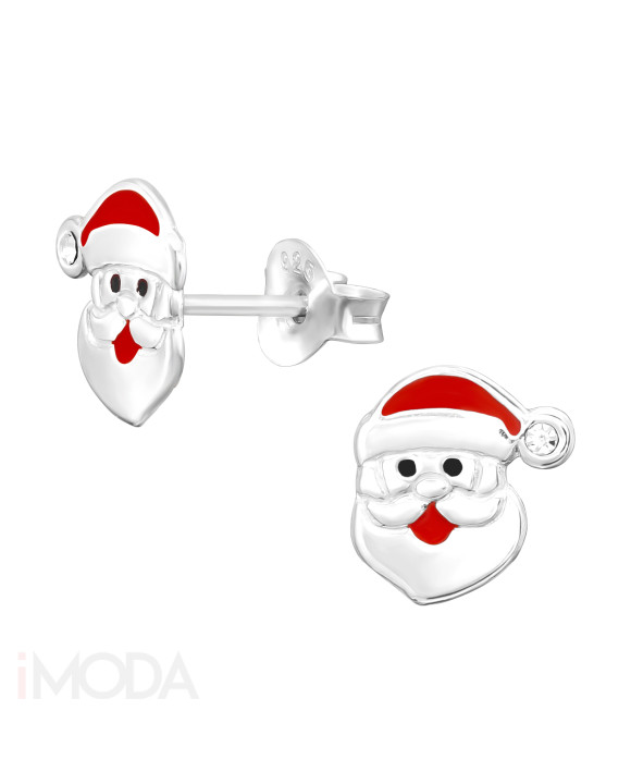 Strieborné náušnice Vianoce-295033-20